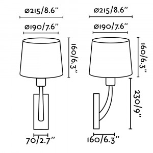 Faro Indoor - Rem-1 AP - Applique moderna - Light Shopping