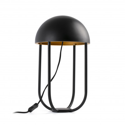 Faro - Indoor - Magma - Jellyfish TL LED - Lampada da tavolo moderna - Nero - LS-FR-24522 - Bianco caldo - 3000 K - Diffusa