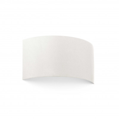 Faro - Indoor - Sweet - Cotton-7 AP - Applique con paralume curvo - Bianco - LS-FR-66415