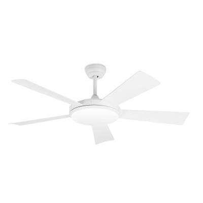 Faro - Indoor - Ventilatori - Saona LED VE - Ventilatore con luce - Bianco opaco - LS-FR-33803 - Dynamic White