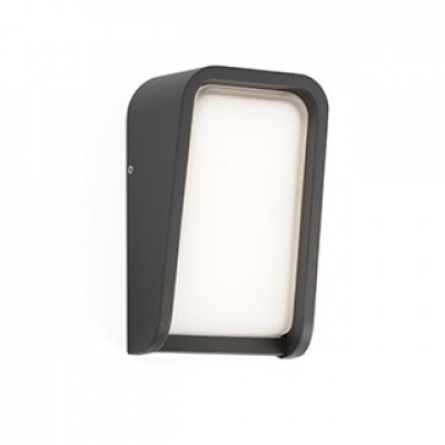 Faro - Outdoor - Klamp - Mask AP LED Out - Applique LED da esterno - Cromo scuro / bianco - ls-fr-71279 - Bianco caldo - 3000 K