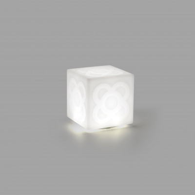 Faro - Outdoor - Portable - Lampanot LED PO - Cubo luminoso portatile - Bianco opaco - LS-FR-70496 - Bianco caldo - 3000 K - Diffusa