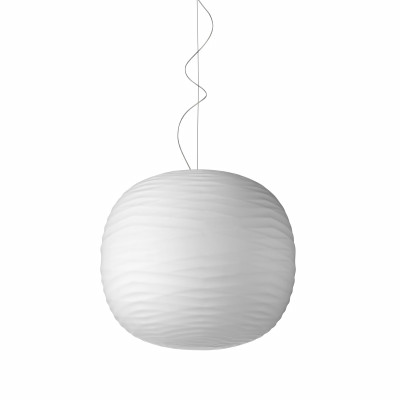 Foscarini - Gem - Gem SP LED - Lampadario di design sferico grande - Bianco - LS-FO-274007L-10 - Super Caldo - 2700 K - Diffusa