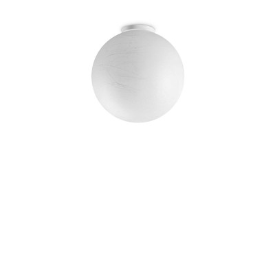 Ideal Lux - Sfera - Carta PL1 D30 - Plafoniera a sfera - Decoro bianco - LS-IL-317113
