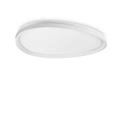 Ideal Lux - Circle - Gemini PL D81 - Plafoniera LED grande - Bianco - LS-IL-328973 - Bianco caldo - 3000 K - Diffusa