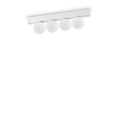 Ideal Lux - Bunch - Ping Pong PL 4L - Plafoniera soffitto/parete - Bianco - LS-IL-328232 - Bianco caldo - 3000 K - Diffusa