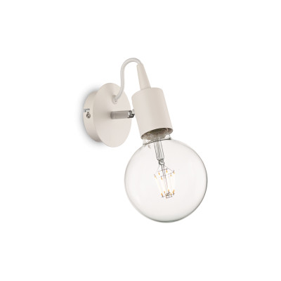 Ideal Lux - Bulb - Edison AP1 - Lampada da parete - Bianco - LS-IL-138374