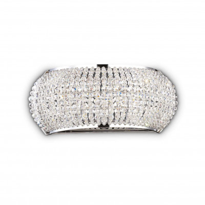 Ideal Lux - Diamonds - Pasha' AP3 - Elegante applique da tre luci - Cromo - LS-IL-082264