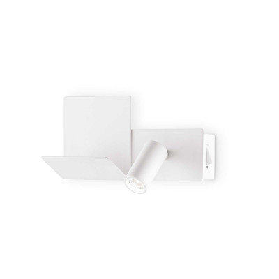 Ideal Lux - Direction - Komodo-2 AP - Applique a parete con luce orientabile - Bianco - LS-IL-306810 - Bianco caldo - 3000 K - 25°
