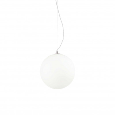 Ideal Lux - Eclisse - MAPA SP1 D30 - Lampada a sospensione - Bianco - LS-IL-009087