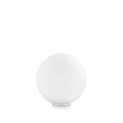 Ideal Lux - Eclisse - MAPA TL1 D20 - Lampada da tavolo con diffusore sferico - Bianco - LS-IL-009155
