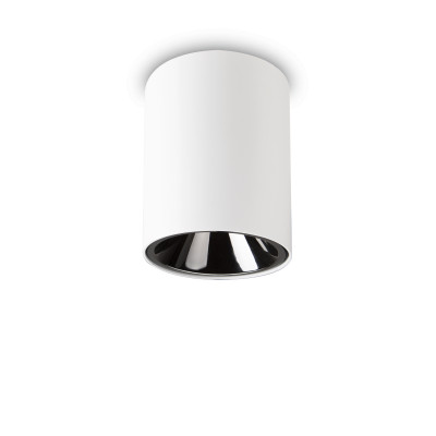 Ideal Lux - Minimal - Nitro PL L LED ROUND - Plafoniera rotonda grande - Bianco - LS-IL-205977 - Bianco caldo - 3000 K - Diffusa