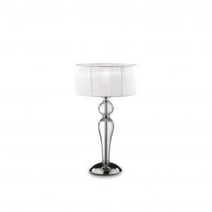 VOMI LED Lampada Da Tavolo, Shabby Chic Look, E14 Lampada Comodino