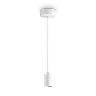 Ideal Lux - Organza - Set up SP - Lampada a sospensione 1 luce - Bianco - LS-IL-260013