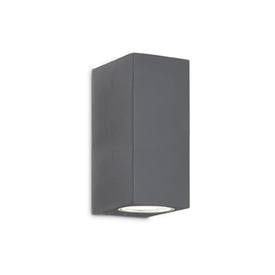 Ideal Lux - Outdoor - Up AP2 - Lampada da parete - Antracite - LS-IL-115337