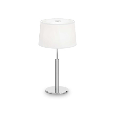 Ideal Lux - Tissue - HILTON TL1 - Lampada da tavolo - Bianco - LS-IL-075525