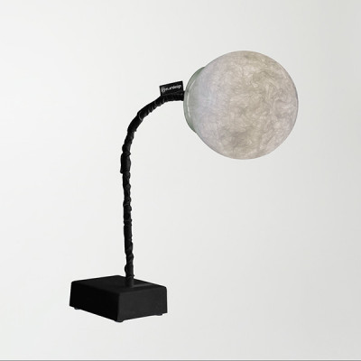 Lampada da terra stelo flessibile In-es.artdesign Micro Luna nebulite