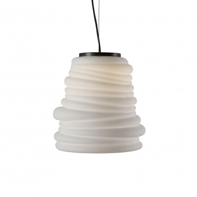 Karman - Karman lampade collezione - Bibendum D30 E27 SP - Bianco satinato - LS-KR-SE198FDINT