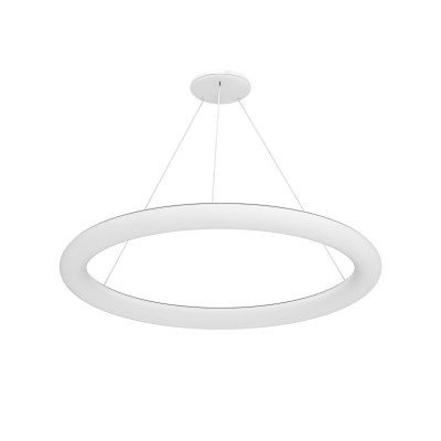 Linea Light - Home - Polo SP M - Sospensione circolare LED - Bianco - LS-LL-9163 - Bianco caldo - 3000 K - Diffusa