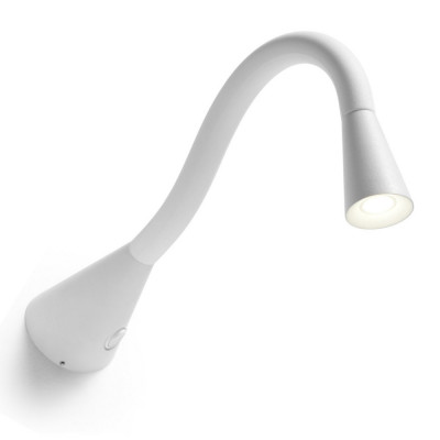 Linea Light - Snake - Snake LED - Applique led a parete snodabile L - Bianco - LS-LL-7232 - Bianco caldo - 3000 K - Diffusa