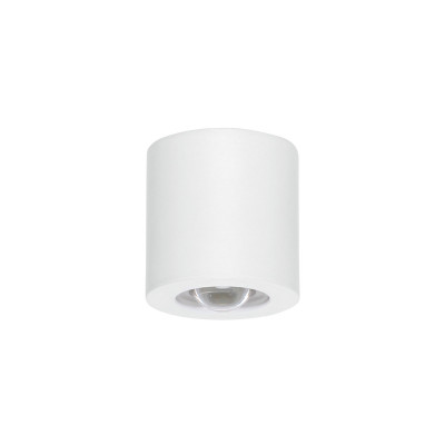 More Brands - Outlet - Lampada da soffitto Actros - powerLED 2 W 630 mA - Round - Bianco goffrato RAL 9003 