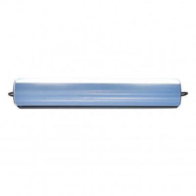 Nemo - Volet - Applique Cylindrique Longue AP - Tag Applique di design a luce indiretta - Blu Chiaro/Nero - LS-NL-CYL-EBN-32