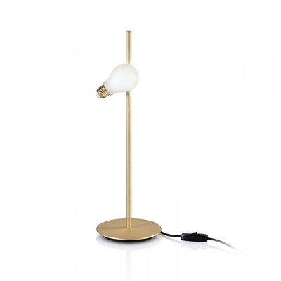 Slamp - Atmosfera - Idea TL - Lampada da tavolo di design - Ottone - LS-SL-IDE98TAV0000Y_000