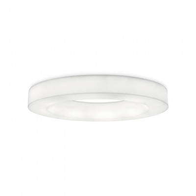 Stilnovo - Saturn - Saturn PL S LED - Plafoniera di design ad anello LED - Bianco - Diffusa