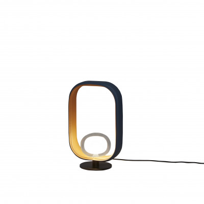 Tooy - Lantern - Filipa TL - Lampada da tavolo di design - Blu Chiaro/Marrone - LS-TO-555.31.C74-L01